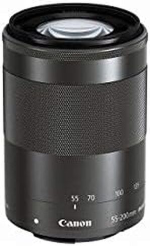 Canon EF-M 55-200mm f/4.5-6.3 Image Stabilization STM Lens (Black) (Renewed) in Kuwait