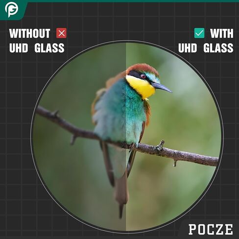 12x42 HD Binoculars for Adults High Powered, Super Bright BAK4 Prism arge View Binoculars with Clear Low Light Vision - Lightweight Waterproof Binocular for Bird Watching, Travel, Cruise, Hunting in Kuwait