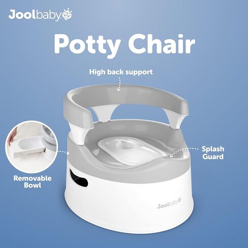 Jool Baby 3-Piece Potty Training Kit - Includes Toddler Potty Chair, Potty Seat for Toilet & Step Stool in Kuwait
