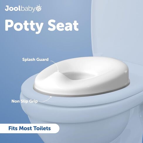 Jool Baby 3-Piece Potty Training Kit - Includes Toddler Potty Chair, Potty Seat for Toilet & Step Stool in Kuwait