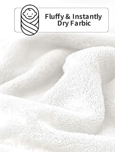 Hooded Baby Towels, Premium Soft Bath Towel for Babies, Newborn, Infant and Toddler, Ultra Absorbent, Natural Baby Stuff Towel with Hood for Boy and Girl in Kuwait