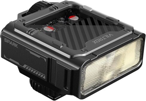 VILTROX TTL Flash for Sony, 1800mAh On Camera Flash for Sony, 26W/s 6500K Mini Flash, GN16 Small Flash,650 Full-Power Flashes, 1s Recycle, with Softbox (Spark Z3-S, Gray) in Kuwait