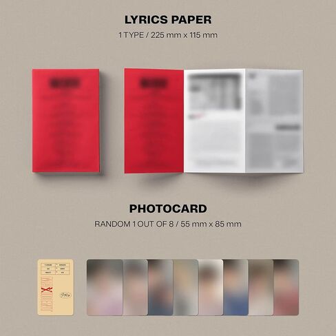 STRAY KIDS - Mini Album [MAXIDENT] (CASE Ver. / HAN Ver.) Paper Case + Photobook + CD-R + Lyrics Paper + Photocard + Unit Mini Folded Poster + Exclusive Photocard + 2 Pin Button Badges in Kuwait