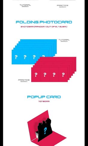 Xdinary Heroes Hello, World! 1st Mini Album PRACTICE SESSION Version 88p PhotoBook+1p PhotoCard+1p Folding PhotoCard+1ea Pop-up Card+1ea Hologram Sticker+Tracking Sealed in Kuwait