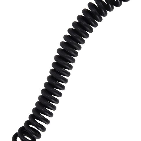 2pcs Universal PC Sync Cable 3.5mm to Male Spiral Cable with Screw Lock for Digital Cameras in Kuwait
