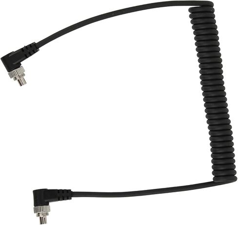 39.4" PC Flash Sync Cable with Screw Lock for Camera Flash Function in Kuwait