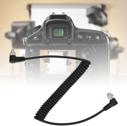 39.4" PC Flash Sync Cable with Screw Lock for Camera Flash Function in Kuwait