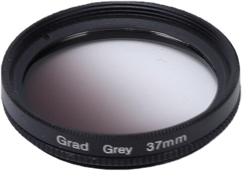 Jiawu 37mm Graduated Color Filter, HD Coated Resin Lens for Color Correction, with Front Threading for Stacking Accessories, for Mirrorless and DSLR Cameras, Easy Attachment in Kuwait