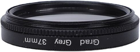 Jiawu 37mm Graduated Color Filter, HD Coated Resin Lens for Color Correction, with Front Threading for Stacking Accessories, for Mirrorless and DSLR Cameras, Easy Attachment in Kuwait