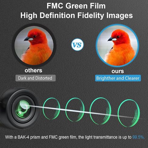10x42 Binoculars for Bird Watching Adults: Timorn HD Waterproof Fogproof Birding Binocular with Phone Adapter & Tripod, Lightweight High Powered Binos for Hiking Travel in Kuwait