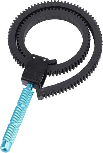 Kadimendium DSLR Camera Follow Focus Adjustable Professional Gear for 49mm to 82mm Lenses with Convenient Design in Kuwait