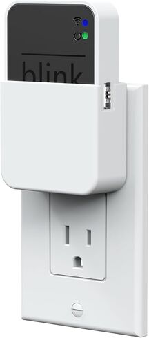 Outlet Wall Mount for Blink Sync Module 2, Sturdy Holder with Built-in Plug | No Wires Needed, Plug and Play, Space-Saving Bracket, 2-in-1 Mount & Adapter, Sync Module Mount for Blink Outdoor Camera in Kuwait