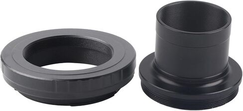 1.25in Telescope Camera Adapter, Aluminum Alloy T Mount for DSLR Cameras, with M42 Lens Compatibility for Astrophotography in Kuwait