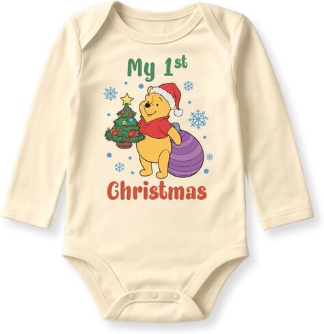 My First Christmas Baby Bodysuit, 1st Christmas Outfit for Baby in Kuwait