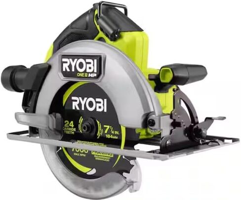 RYOBI ONE+ HP 18V Brushless Cordless 7-1/4 in. Circular Saw (Tool Only) (Renewed) in Kuwait