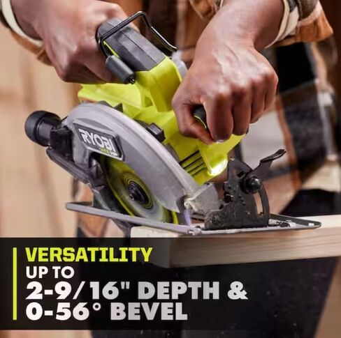 RYOBI ONE+ HP 18V Brushless Cordless 7-1/4 in. Circular Saw (Tool Only) (Renewed) in Kuwait