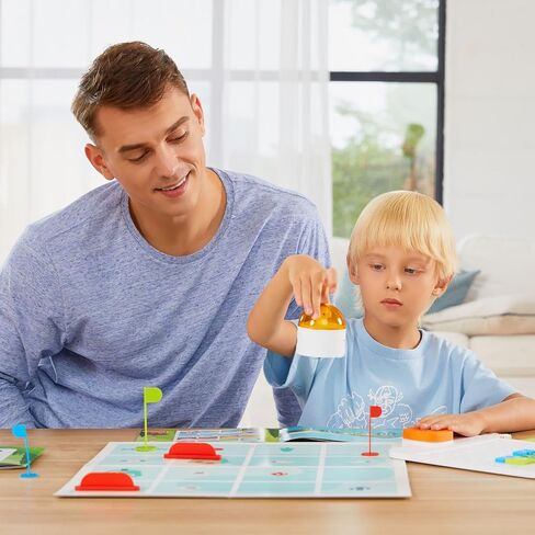 Coding Robot Set for Kids Ages 4+, STEM Robotics for Toddles to Learn Early Programming, Educational Toy for Homeschool & Classroom Ages 4-10 in Kuwait