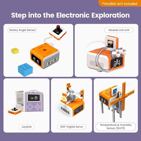 Vincibot Coding Robot with Inventor Kit for Kids 8-12 in Kuwait