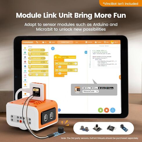 Vincibot Coding Robot with Inventor Kit for Kids 8-12 in Kuwait