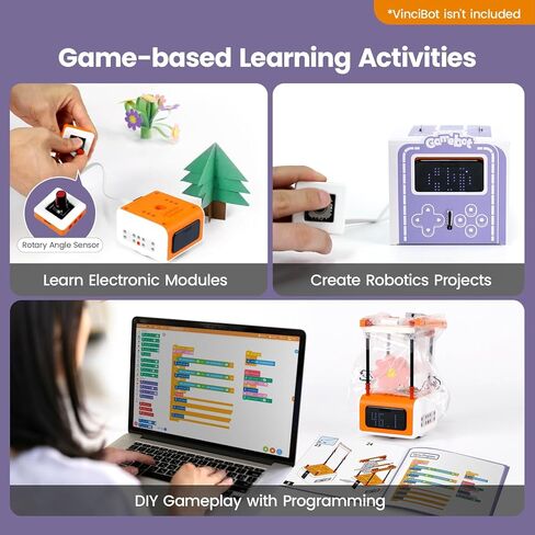 Vincibot Coding Robot with Inventor Kit for Kids 8-12 in Kuwait