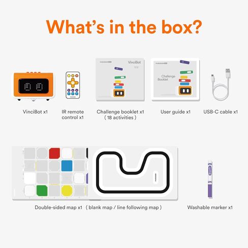 Vincibot Coding Robot with Inventor Kit for Kids 8-12 in Kuwait