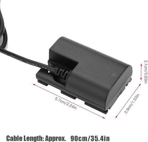 DR‑E6 to LP E6N Battery Coupler Reliable, Suitable for V Mount, Great Accessory in Kuwait