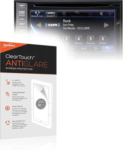 BoxWave Screen Protector Compatible with Alpine INE-W960HDMI - ClearTouch Anti-Glare (2-Pack), Anti-Fingerprint Matte Film Skin in Kuwait