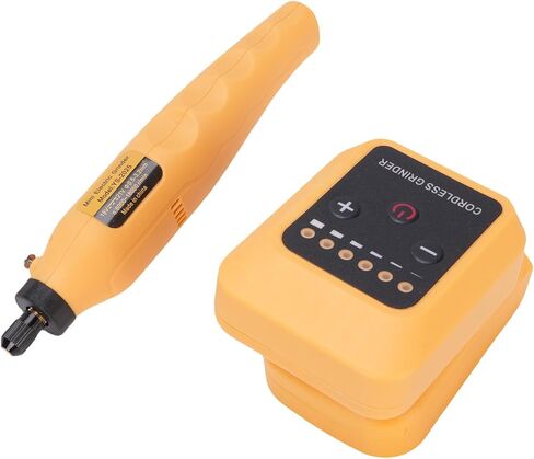 FTVOGUE 20V Cordless Power Grinder, ABS Material, 6-Speed Adjustable Electric Grinder for Wood Carving and Metal Polishing, DIY Home Improvement Tool in Kuwait