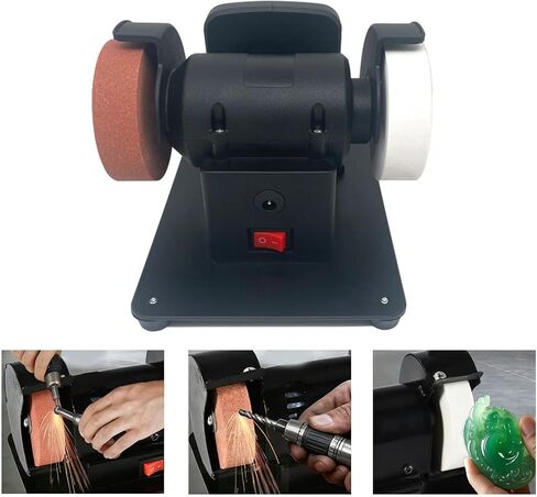 ordinarYone Cordless Wheel Grinder Grinding Machine For 18V Battery With Double Grinding Wheels And Base in Kuwait