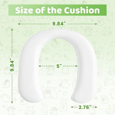 Replacement Toilet Seat PVC Cushion with Soft No-Cold Padded Seat for Rabb 1st, Upgrade Toddler Toilet Seat for Kids Boys Girls in Kuwait