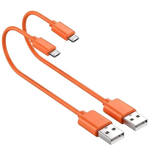 Uogw Charging Cable for Ring Enabled Video Doorbell (Released in 2020) 2/3/3 Plus/4, Ring Video Doorbell Pro/Plus,Camera Battery Charging Cable,1.6FT Durable Short Fast Charge Power Cord -2 Pack in Kuwait