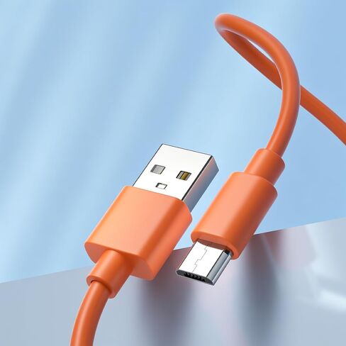 Uogw Charging Cable for Ring Enabled Video Doorbell (Released in 2020) 2/3/3 Plus/4, Ring Video Doorbell Pro/Plus,Camera Battery Charging Cable,1.6FT Durable Short Fast Charge Power Cord -2 Pack in Kuwait