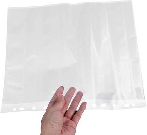 COHEALI 10pcs Film Negative Sleeves Photo Pages Binder Pockets 135-hole Dustproof Storage Protectors for Photographers and Archival Photo Organization in Kuwait
