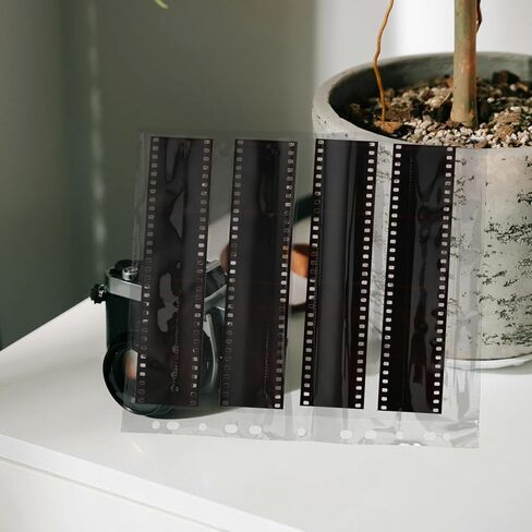 COHEALI 10pcs Film Negative Sleeves Photo Pages Binder Pockets 135-hole Dustproof Storage Protectors for Photographers and Archival Photo Organization in Kuwait