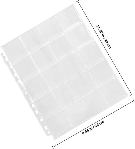 30pcs Film Negative Binder Sleeves Acid-Free 7-Horizontal Strip Holders for Archival Film Storage and Protection, Sheet Protectors Compatible 3-Ring Binders for Photographers in Kuwait