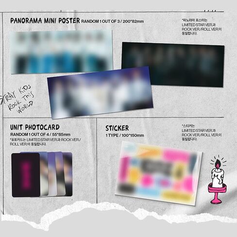 Rock-STAR [ROCK VER.] + 2 Pin Badges + 5 Extra Photocards in Kuwait