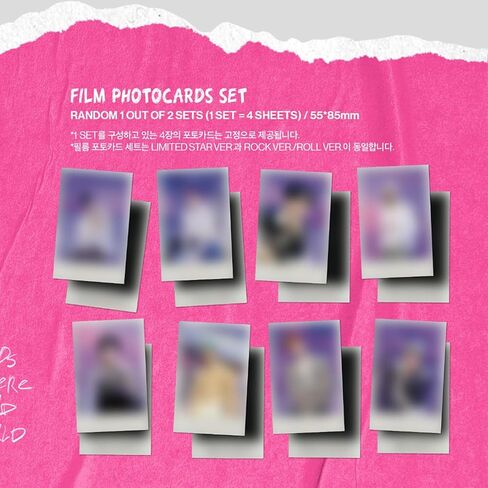 Rock-STAR [ROCK VER.] + 2 Pin Badges + 5 Extra Photocards in Kuwait
