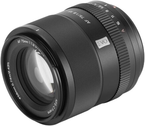 VILTROX 75mm f/1.8 F1.8 Pro APS-C Auto Focus Lens for Fujifilm X Mount Camera X-Pro2 X-Pro3 X-S10 X-T2 X-T3 X-T4 X-T10 X-T20 XT30 XT30II X-H2 X-H2S X-T5 X-A7 X-E3 X-E4 X-H1 X-M1 in Kuwait