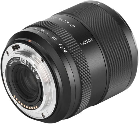 VILTROX 75mm f/1.8 F1.8 Pro APS-C Auto Focus Lens for Fujifilm X Mount Camera X-Pro2 X-Pro3 X-S10 X-T2 X-T3 X-T4 X-T10 X-T20 XT30 XT30II X-H2 X-H2S X-T5 X-A7 X-E3 X-E4 X-H1 X-M1 in Kuwait
