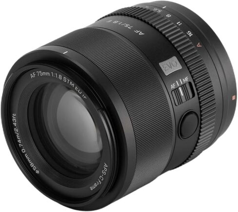 VILTROX AF 75mm F1.8 EVO E APS-C Large Aperture Autofocus Prime Cameras Lens for Sony E-Mount A7IV ZV-E1 A7CII A7RV FX3 A7SIII A7CR A7III A7C A1 A7RIV A9 A9II A7RIII ZV-E10 in Kuwait