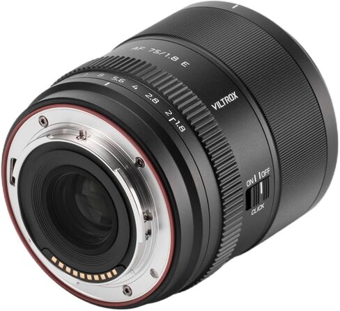 VILTROX AF 75mm F1.8 EVO E APS-C Large Aperture Autofocus Prime Cameras Lens for Sony E-Mount A7IV ZV-E1 A7CII A7RV FX3 A7SIII A7CR A7III A7C A1 A7RIV A9 A9II A7RIII ZV-E10 in Kuwait
