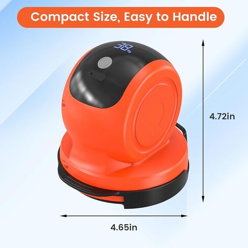 Cordless Car Buffer Polisher, 1800RPM 3-Speed Mini Car Polisher with 4000mAh Battery, USB-C Rechargeable Car Buffer with LCD Display, 6-Pad Car Detailing Kit for Waxing & Buffing in Kuwait