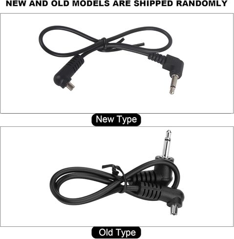 3.5 Mm to Male Flash Pc Sync Cable, 3PCS 12-Inch/30cm Coiled Cord with Screw Lock Photography Coiled Cord for Digital Cameras in Kuwait