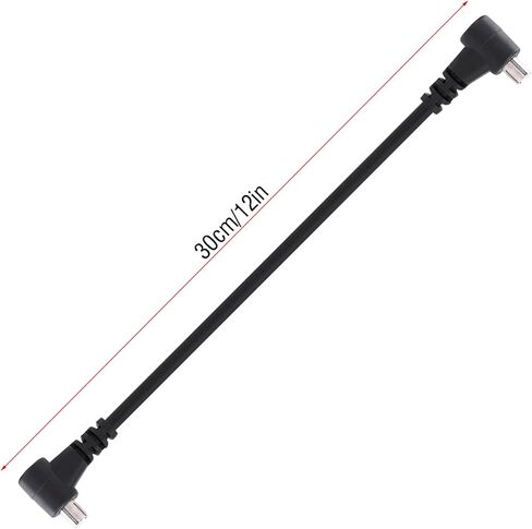 YOUTHINK 30cm Camera Flashlight Cable, PC Sync Cable Cord, Male to Male Flashlight Camera Connector for Wired Triggering with Hot Shoe Adapter Compatibility in Kuwait