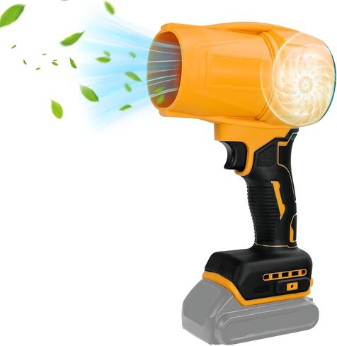 Cordless Leaf Blower for Dewalt 20v Battery, Brushless Dust Blower,30000 RPM Mini Dry Blowers Fan, Handheld Electric Dust Blowers for Home Cleaning, Car, Outdoor(Tool Only) in Kuwait
