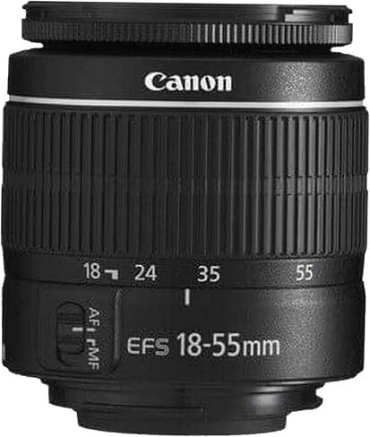 Canon EOS 2000D / Rebel T7 DSLR Camera w/EF-S 18-55mm F/3.5-5.6 Zoom Lens + 128GB Memory,Case, Tripod, Spare Battery - Professional Photo Accesory Bundle in Kuwait