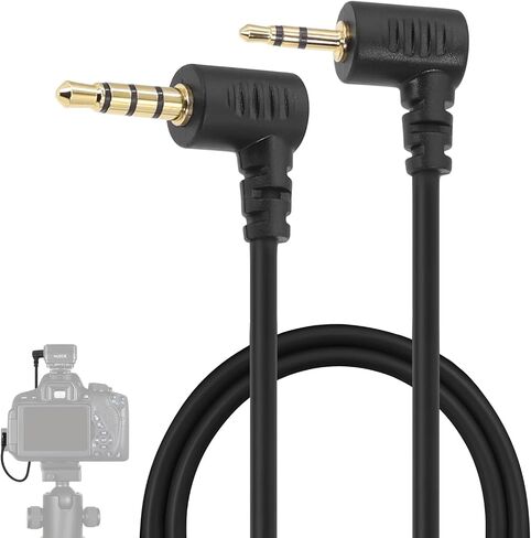 for Sigma Camera Shutter Release Cable, 2.5mm to TRRS3.5/CR41 Cord for Wireless Remote, Timer & Flash Trigger, 15.35 Inch Connecting Cable for Sigma FP/FPL, Support for Shooting and Focusing in Kuwait