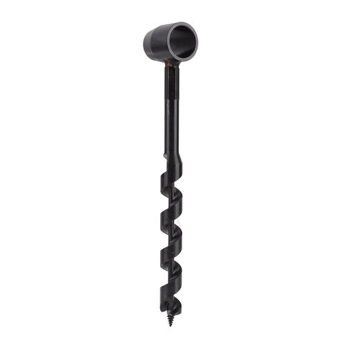 Generic Manual Auger Drill, Carbon Steel self Tapping Screw bit for Easy Wood Drilling, with T Handle, for Camping bushcraft and Woodworking (25-230mm) in Kuwait