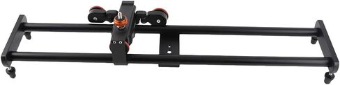 HURRISE Camera Video Track Motorized Electric Slider for Smartphone & Camera 62cm Length, Adjustable Speed, Durable Design in Kuwait