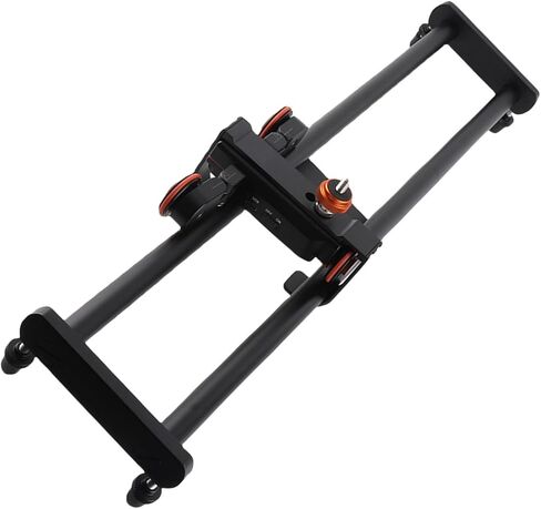 HURRISE Camera Video Track Motorized Electric Slider for Smartphone & Camera 62cm Length, Adjustable Speed, Durable Design in Kuwait